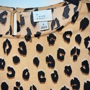 A New Day cheetah print top